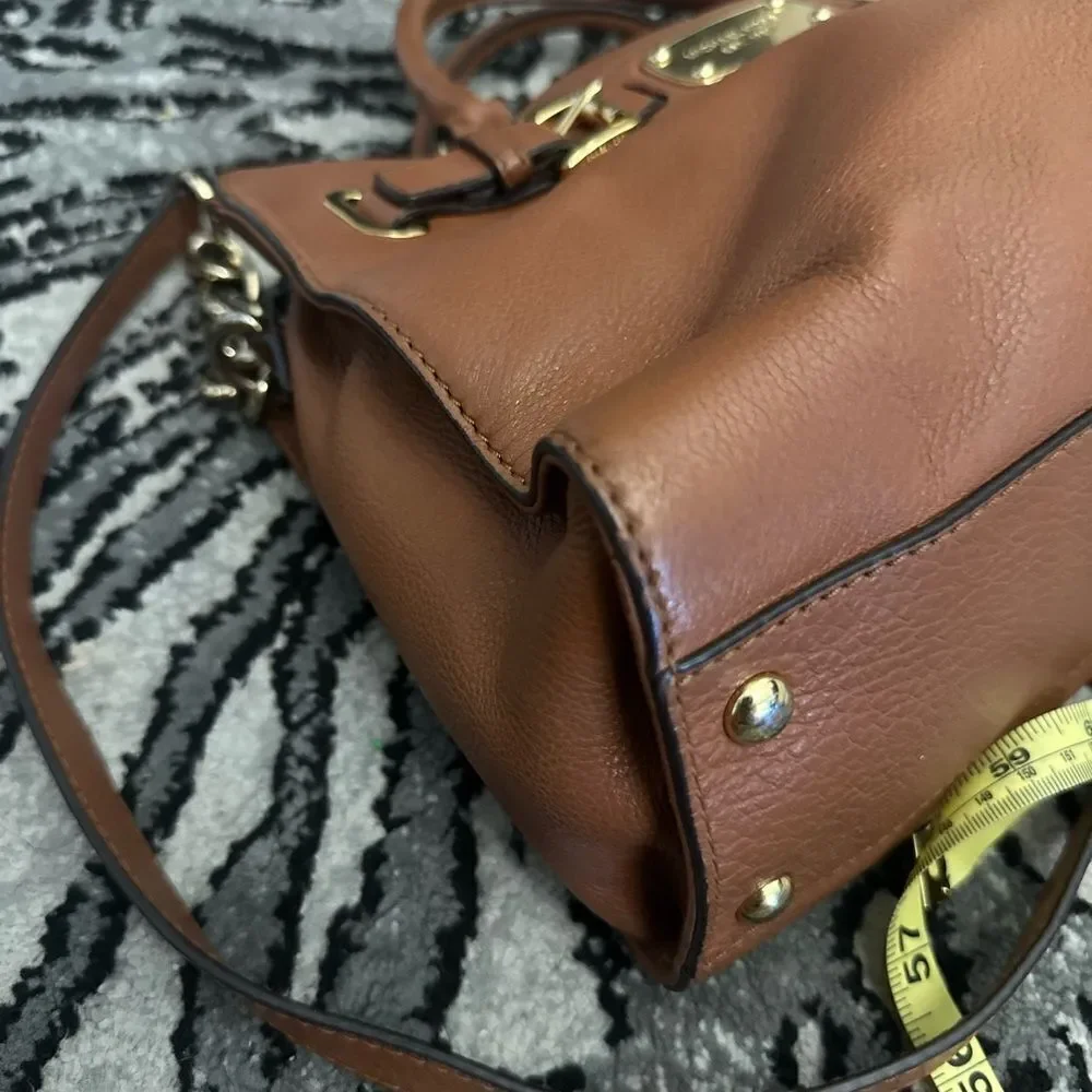 Michael Kors Brown Hamilton Leather Satchel